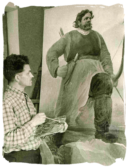 А.А.Горкунов. 1961 г. Фото А.И.Крохалева