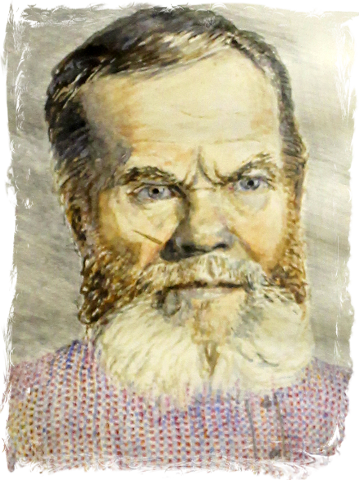 Крохалев И.И. Автопортрет. 1970-е